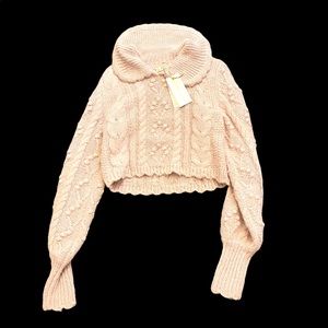 NWT LOVE SHACK FANCY sweater